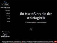 Tablet Screenshot of neptun-services.de
